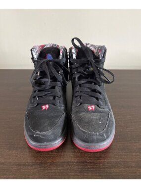 Nike Air Jordan Boys Size 6Y 1 Retro '93 Playoffs Sneakers Shoes Black